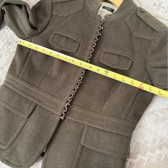 J. Crew Fall 2006 Vintage Heavy Wool Military Blazer Jacket - Picture 9 of 11